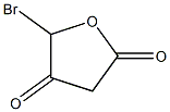 Acetoacetic  acid,  4-bromo-4-hydroxy-,  -gamma--lactone  (5CI) Struktur