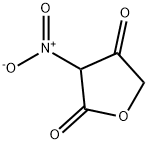 Acetoacetic  acid,  -gamma--hydroxy--alpha--nitro-,  -gamma--lactone  (4CI) Struktur