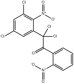 Acetophenone,  -alpha-,-alpha--dichloro--alpha--(3,5-dichloro-2-nitrophenyl)-2-nitro-  (4CI),857619-05-7,结构式