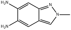 Indazole,  5,6-diamino-2-methyl-  (5CI) Struktur