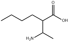 Caproic  acid,  -alpha--(-alpha--aminoethyl)-  (3CI) Structure