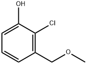 m-Cresol,  2-chloro--alpha--methoxy-  (3CI) Struktur