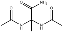 Propionamide,  -alpha-,-alpha--diacetamido-  (3CI) Struktur