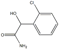 Mandelamide,  o-chloro-  (3CI) Struktur