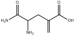 Glutaramic  acid,  4-amino-2-methylene-  (5CI) Structure