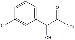 Mandelamide,  m-chloro-  (3CI) Struktur