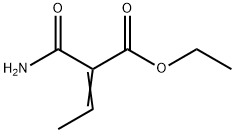 Malonamic  acid,  -alpha--ethylidene-,  ethyl  ester  (2CI) Structure