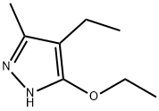 3-エトキシ-4-エチル-5-メチル-1H-ピラゾール 化学構造式