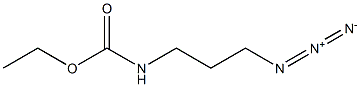 Carbamic  acid,  (-gamma--triazopropyl)-,  ethyl  ester  (1CI) Struktur