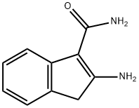 3-Indenecarboxamide,  2-amino-  (1CI) Struktur