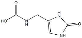 Carbamic  acid,  [(2,3-dihydro-2-keto-5-imidazolyl)methyl]-  (1CI) Struktur