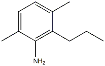 2,5-Xylidine,  6-propyl-  (2CI) Structure