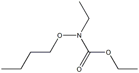 Carbamic  acid,  butoxyethyl-,  ethyl  ester  (2CI) Struktur