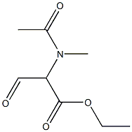 Malonaldehydic  acid,  N-methylacetamido-,  ethyl  ester  (5CI)|