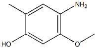 o-Cresol,  4-amino-5-methoxy-  (3CI) Struktur