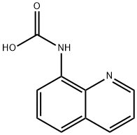 8-Quinolinecarbamic  acid  (3CI), 876492-30-7, 结构式
