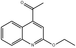 Ketone, 2-ethoxy-4-quinolyl methyl (7CI) 结构式