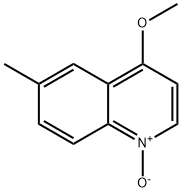 Quinoline, 4-methoxy-6-methyl-, 1-oxide (6CI) Struktur