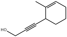 2-Propyn-1-ol, 3-(2-methyl-2-cyclohexen-1-yl) (7CI) Structure