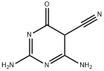 5-Pyrimidinecarbonitrile,  hexahydro-2,4-diimino-6-oxo-  (6CI) 结构式