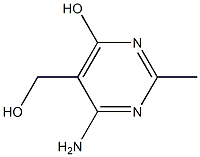 5-Pyrimidinemethanol,  4-amino-6-hydroxy-2-methyl-  (6CI) 结构式