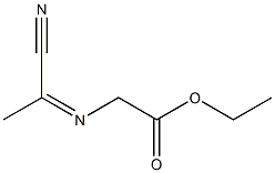 Glycine, N-(1-cyanoethylidene)-, ethyl ester (6CI) 结构式
