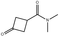 Cyclobutanecarboxamide, N,N-dimethyl-3-oxo- (6CI) Structure