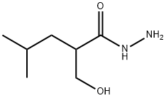 Valeric  acid,  2-(hydroxymethyl)-4-methyl-,  hydrazide  (6CI) Structure