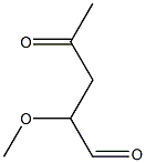 Levulinaldehyde, 2-methoxy- (6CI) Structure