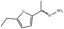 Ketone,  5-ethyl-2-furyl  methyl,  hydrazone  (6CI) Struktur