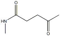 Levulinamide, N-methyl- (6CI) Struktur