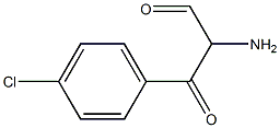 Acetaldehyde,  amino(p-chlorobenzoyl)-  (6CI) 结构式