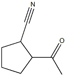 Cyclopentanecarbonitrile, 2-acetyl- (6CI)|
