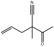 4-Pentenenitrile, 2-acetyl-2-methyl- (6CI) Structure