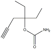Carbamic acid, 1,1-diethyl-3-butynyl ester (6CI) Structure