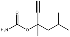 Carbamic acid, 1-isobutyl-1-methyl-2-propynyl ester (6CI) Struktur