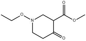 Nipecotic acid, 1-ethoxy-4-oxo-, methyl ester (6CI)|