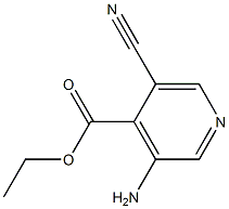 Isonicotinic acid, 3-amino-5-cyano-, ethyl ester (6CI)|
