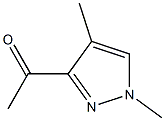 Ketone, 1,4-dimethylpyrazol-3-yl methyl (6CI) Structure