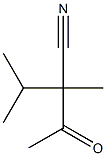 Acetoacetonitrile, 2-isopropyl-2-methyl- (6CI) Struktur