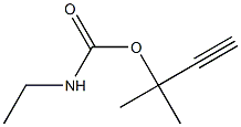 Carbamic acid, ethyl-, 1,1-dimethyl-2-propynyl ester (6CI) Struktur