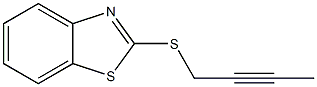 Benzothiazole, 2-(2-butynylthio)- (6CI) Structure