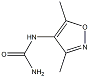 Urea, (3,5-dimethyl-4-isoxazolyl)- (6CI) Struktur