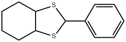2-phenylhexahydro-1,3-benzodithiole 结构式