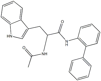 1009524-66-6 2-(acetylamino)-N-[1,1'-biphenyl]-2-yl-3-(1H-indol-3-yl)propanamide