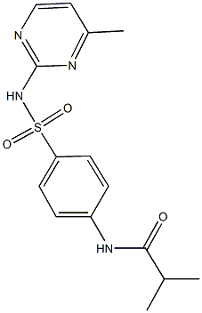101087-66-5 2-methyl-N-(4-{[(4-methyl-2-pyrimidinyl)amino]sulfonyl}phenyl)propanamide