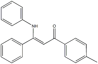 1025784-76-2 3-anilino-1-(4-methylphenyl)-3-phenyl-2-propen-1-one