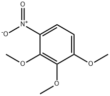 1,2,3-trimethoxy-4-nitrobenzene Struktur