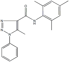 1034736-11-2 N-mesityl-5-methyl-1-phenyl-1H-1,2,3-triazole-4-carboxamide