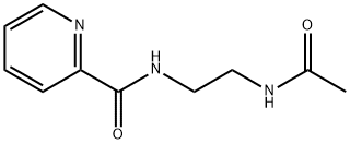 N-[2-(acetylamino)ethyl]-2-pyridinecarboxamide Struktur